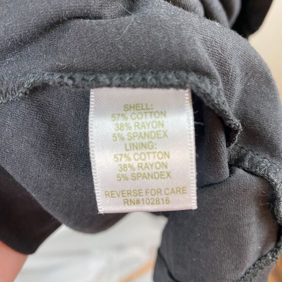 Garnet Hill Jolie Knit Sequins Scoop Neck Dress Short Sleeve Women’s Size L - Picture 8 of 15